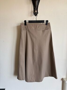 U2 a line khaki skirt